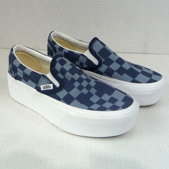 VANS SLIP ON SKATE SHOES SIZE 5.5 - Picture 1 of 10